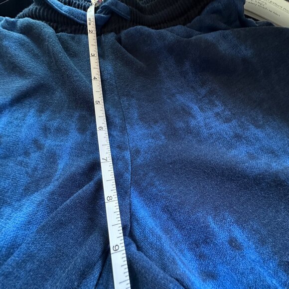 Born Womens Blue Tie-Dye Sweat Suit 2-Piece Set Polyester/Spandex Size S - Picture 7 of 9